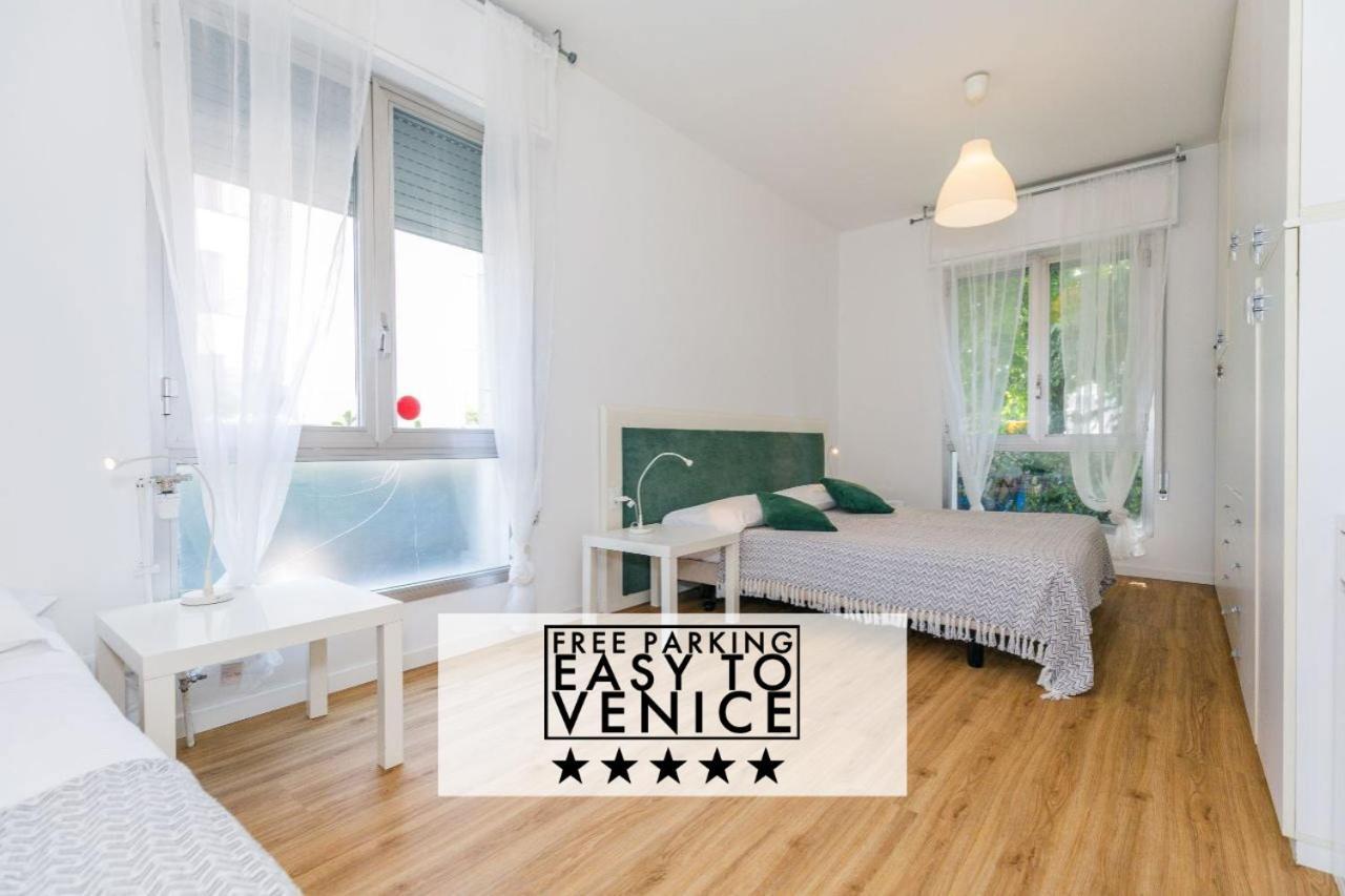 Hapton House Elite2 Comodo - Free Park - Accesso Easy A Venezia Appartement Mestre Buitenkant foto